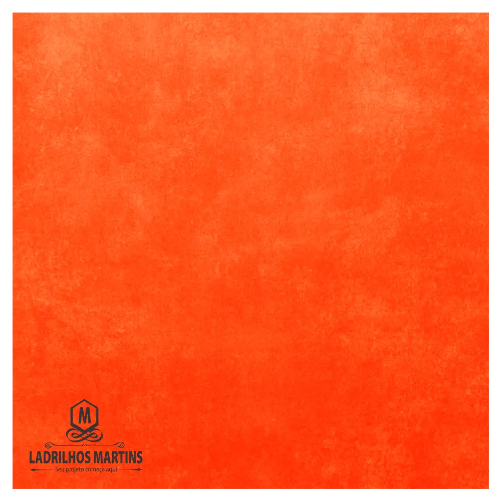 Ladrilho Liso Laranja